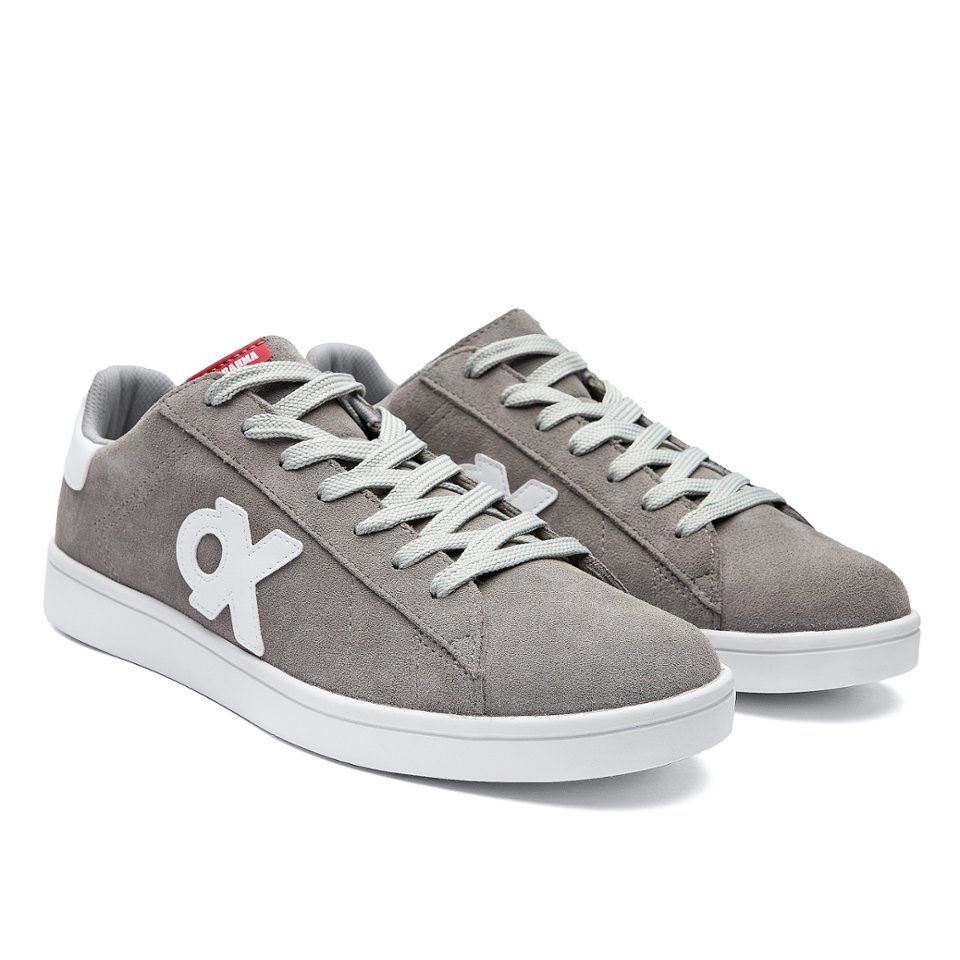 KU3784-GRI Tenis Hombre Ox By Brahma