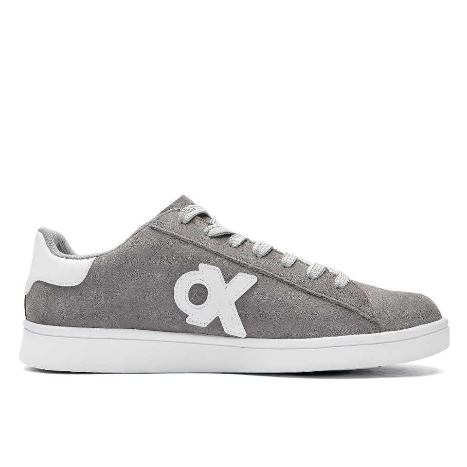 KU3784-GRI Tenis Hombre Ox By Brahma